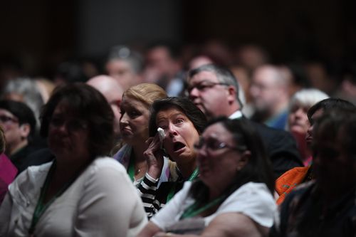 Question Time was cancelled as a mark of respect.