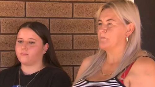 Mother and daughter duo Denise and Ashlea Prior were among the shocked witnesses to the incident.