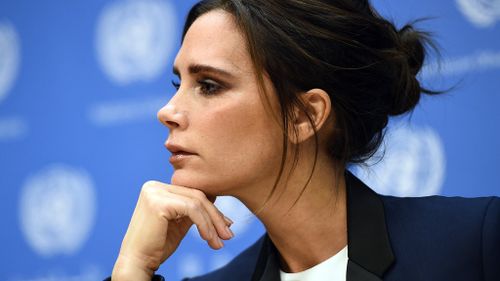 Victoria Beckham is a UNAIDS International Goodwill Ambassador. (Getty)