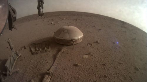 NASA InSight Mars Lander final photo