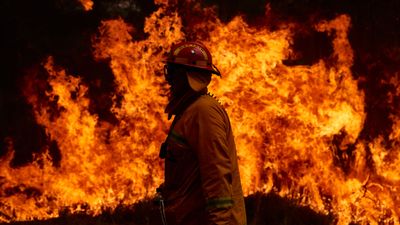 Walls of flames causing firefighter fatigue