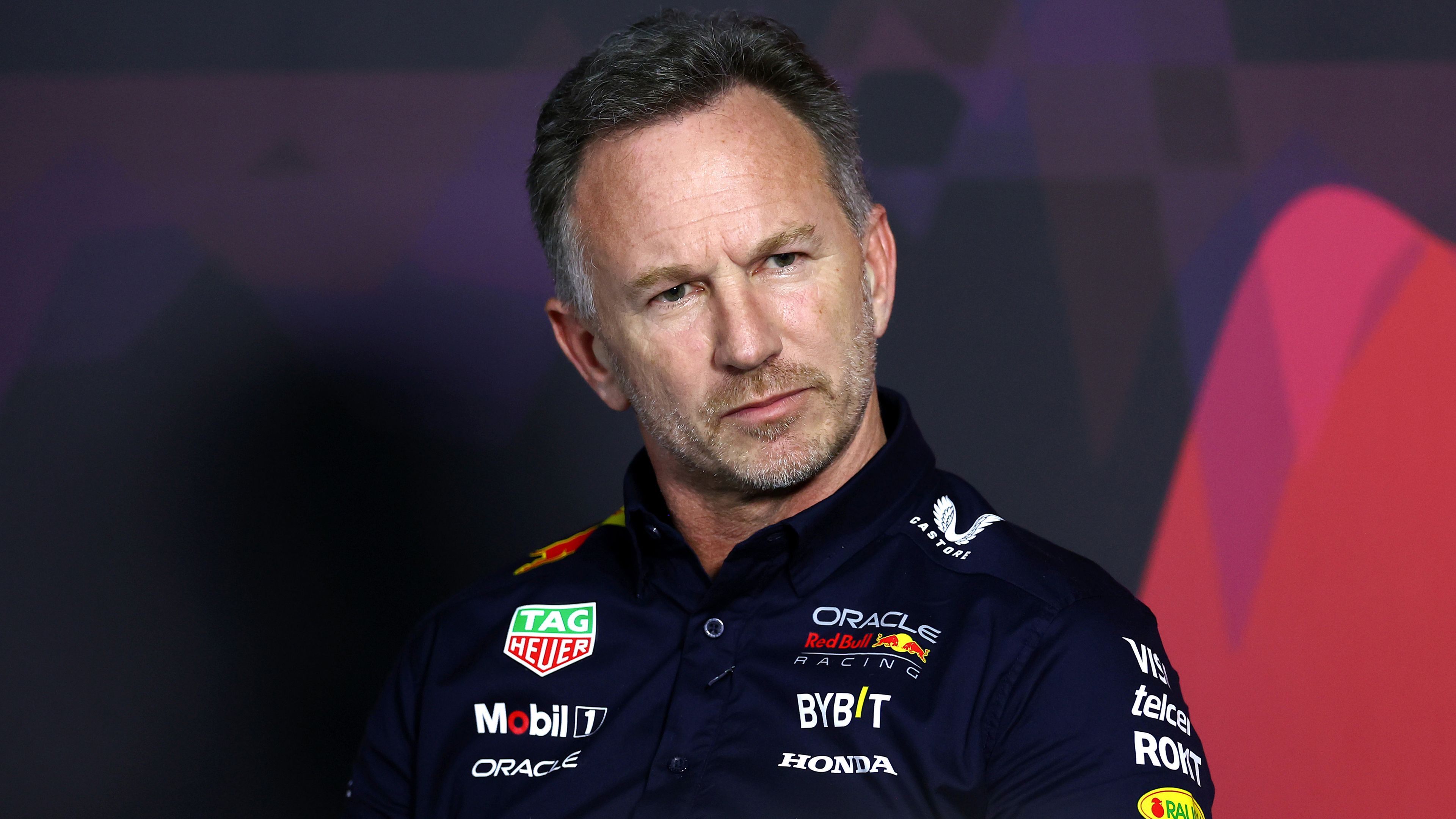 Red Bull Racing team principle Christian Horner.