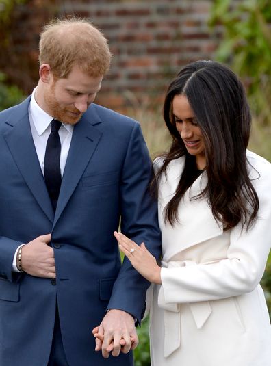 Prince Harry created a custom design for Meghan Markle's engagement ring. 