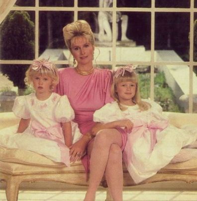 Paris Hilton, sister Nicky Hilton, mother Kathy Hilton, throwback, photo, Instagram