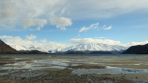 A view of Mt. Aspiring and the Southern Alps in Wanaka, New Zealand near where a helicopter has crashed. (Getty)