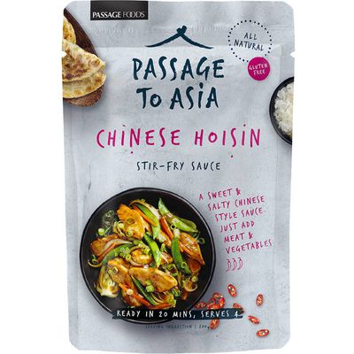 Passage To Asia Chinese Hoisin Stir Fry Sauce 200g - 122 calories