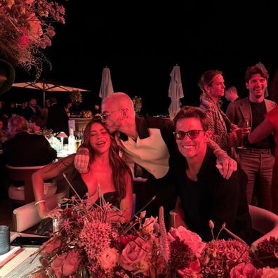 Sofia Vergara and Tom Brady on the Ritz Carlton superyacht