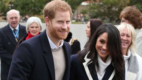 Prince Harry and Meghan Markle have been on a tour of the UK. (PA/AAP)