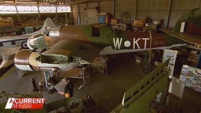 There's a team in Brisbane's north who are working on restoring the first ever Beaufort to fly once again.