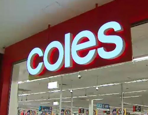 The thug left the Coles at Northland Shopping Centre shortly after 7:30am. (9NEWS)