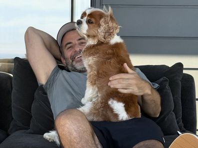 Jennifer Aniston and boyfriend Jim Curtis.