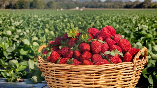 Queensland strawberry farm