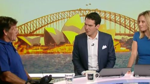 Mr Moore spoke to Peter Stefanovic and Allison Langdon on the TODAY Show this morning. (9NEWS)