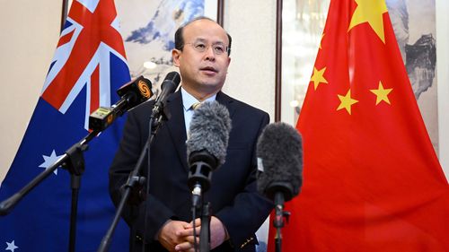 China's Ambassador to Australia Xiao Qian