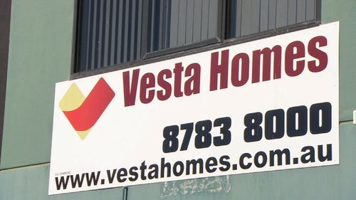 Mark and Jenny, and Andro, bought with Vesta Homes.