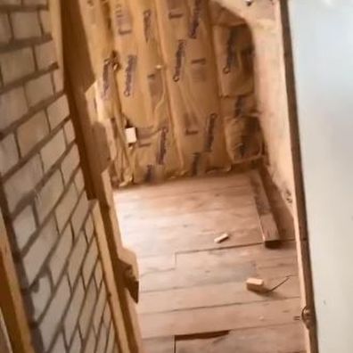 Woman's home renovation reveals shocking surprise