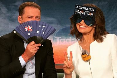 @thetodayshow: The gang's back together... Just in time for 'Straya Day! #AustraliaDay #Straya #mates #Today9