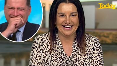 'Oh, my god': Jacqui Lambie makes Karl Stefanovic blush with candid admission