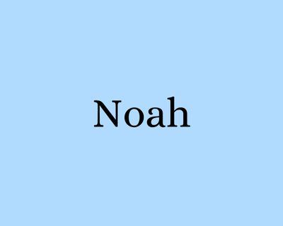 2. Noah