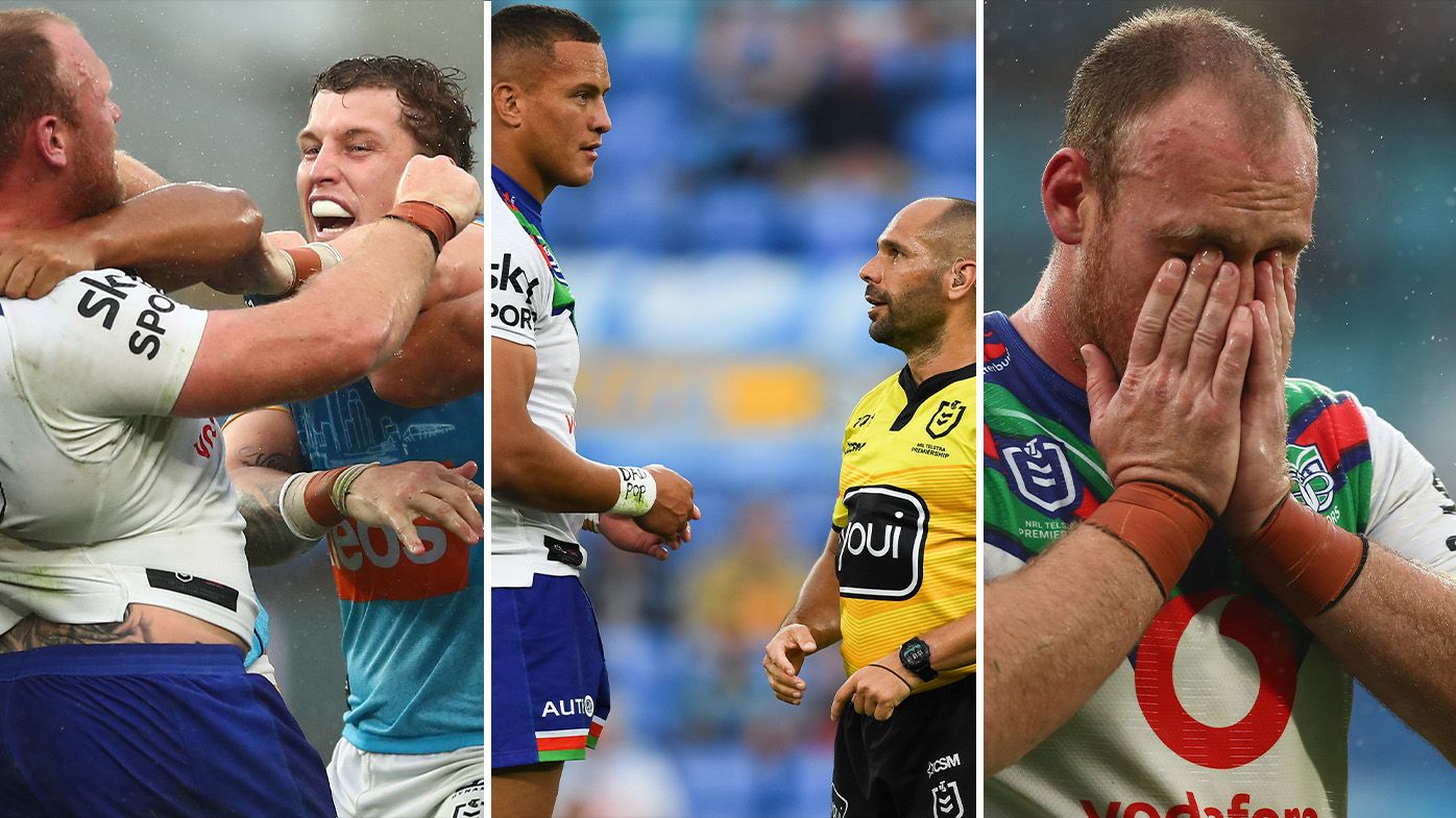'Disgraceful' Warriors behaviour in wild Titans clash leaves former club consultant Phil Gould staggered
