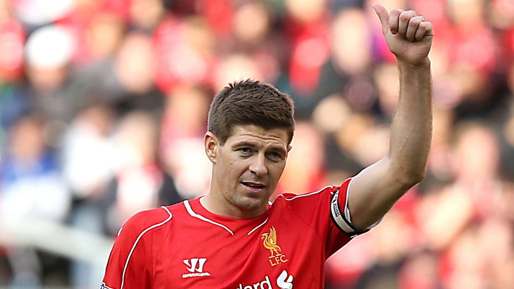 Steven Gerrard has announced his retirement. (AAP)
