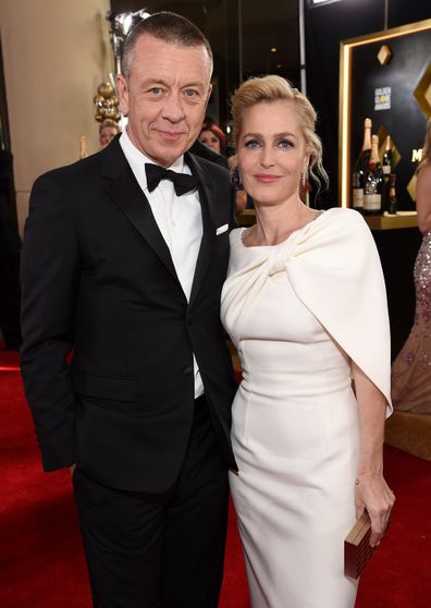 Gillian Anderson and Peter Morgan