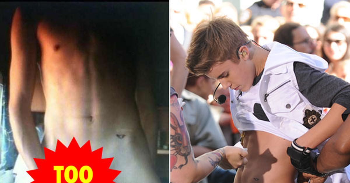 Justin Bieber Caught Naked Hanging Out With Jerry... 