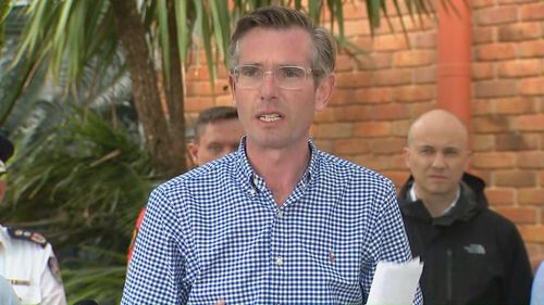 NSW Premier Dominic Perrottet is giving an update on the state's flood crisis from the Northern Rivers.