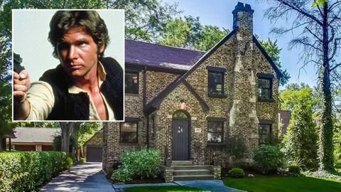 Star Wars fans are called on to buy Harrison Ford's childhood home, which is come on the market in Illinois, USA.