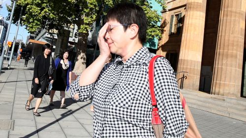 Chunping Quan is accused of biting a waiter during a scuffle outside an Adelaide restaurant. (AAP)