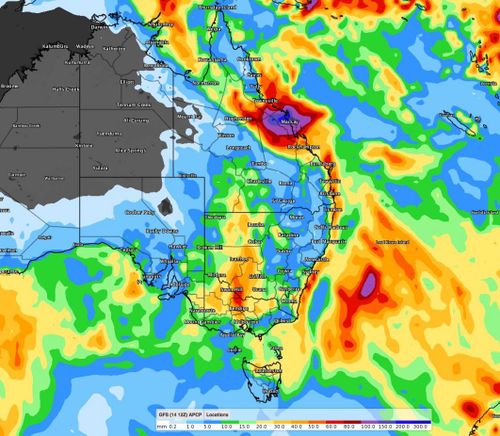 Late-week soaking looms for eastern Australia