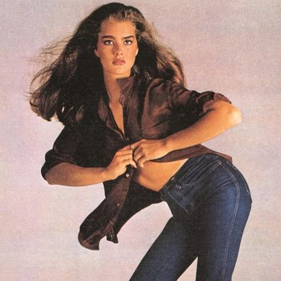 Brooke Shields Calvin Klein jeans ad