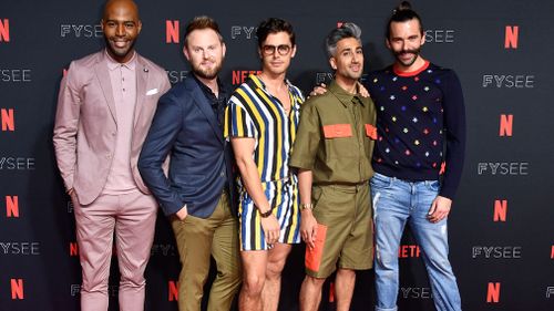 Karomo Brown, Bobby Berk, Antoni Porowski, Tan France and Jonathan Van Ness are in Australia. (Getty)