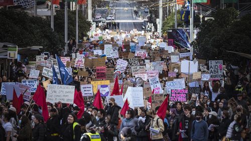 Tens of thousands of people have descended on major cities across Australia to demand access to safe abortions for millions of US people.