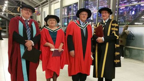 Irish grandparents go back to university to earn doctorates