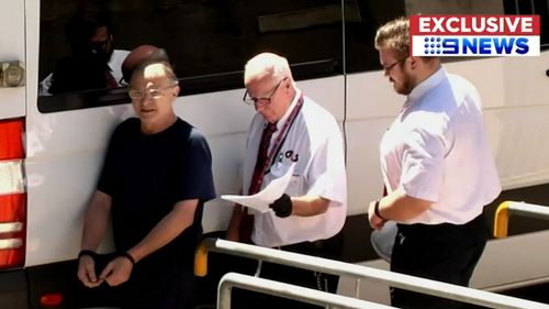 It's understood the accused is refusing to eat provided food. (9NEWS)