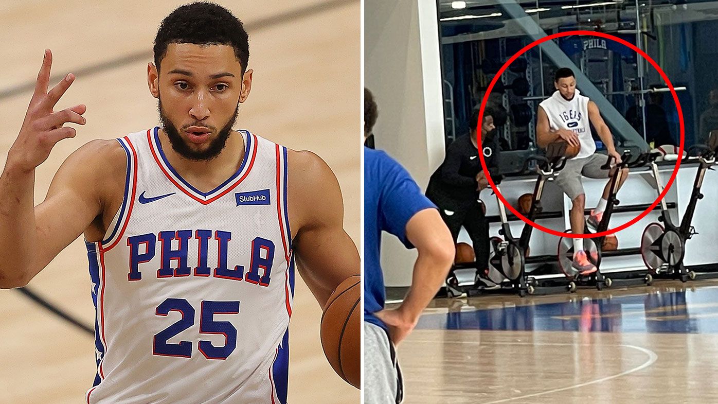 Ben Simmons spotted at 76ers shootaround for first time since being kicked out of practice 
