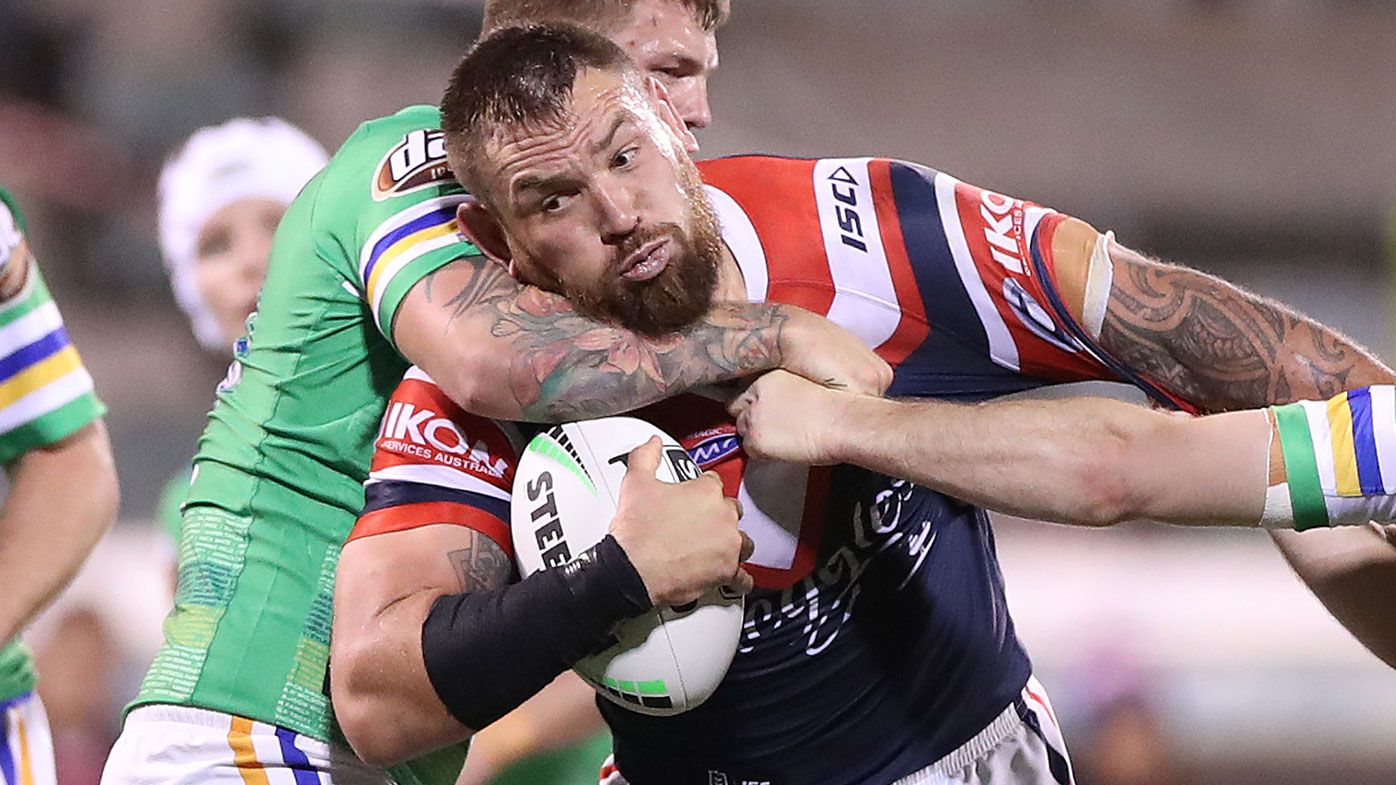 Jared Waerea-Hargreaves of the Roosters 
