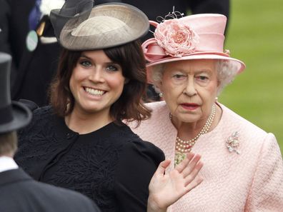 Princess Eugenie and Queen Elizabeth