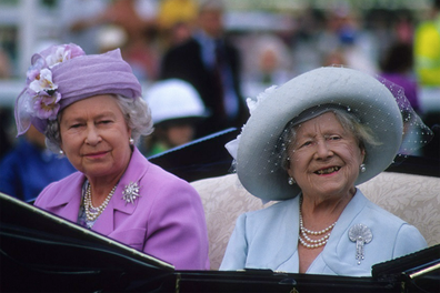 Queen Elizabeth II's close relationship with her mother.