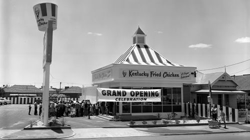 Fast food chicken chain KFC has been in Australia 50 years. Picture: Supplied.