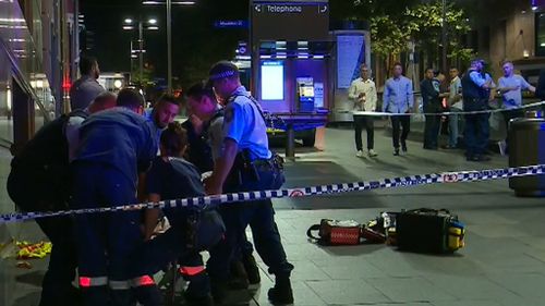 Man knocked unconscious in Sydney CBD