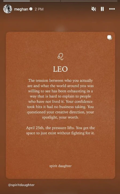 Meghan markle duchess of sussex star chart astrology