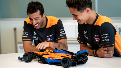 The car was designed closely with both LEGO's and McLaren's engineering teams.