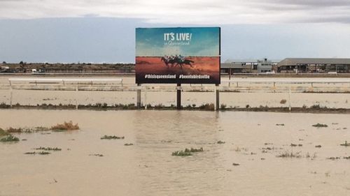 Rain delays start of Birdsville races