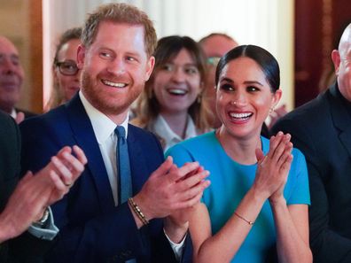 Duke and Duchess of Sussex at the Endeavour Fund Awards