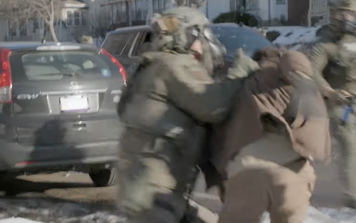 Alex Pretti filmed interacting with federal agents days before shooting