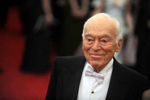 Leonard Lauder, the eldest son of cosmetics pioneers Estée and Joseph H. Lauder and the former head of cosmetics giant Estée Lauder Companies, seen here in New York on May 5, 2014 has died age 92, according to an announcement by the company.