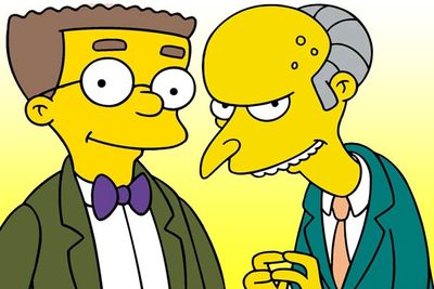 <B>The URST:</B> One of <I>The Simpsons</I>' longest-running gags is that Waylon Smithers is secretly in love with Mr Burns &mdash; "Burns-sexual", as the show's producers have dubbed it. But one episode revealed that Burns actually raised Smithers as a baby, transforming the crush from funny to just plain creepy.