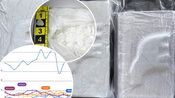 A new report has revealed the rise in use of cocaine and ice.